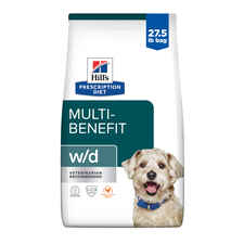 Hill's Prescription Diet w/d Multi-Benefit Digestive + Weight + Glucose + Urinary Management Chicken Flavor Dry Dog Food-product-tile