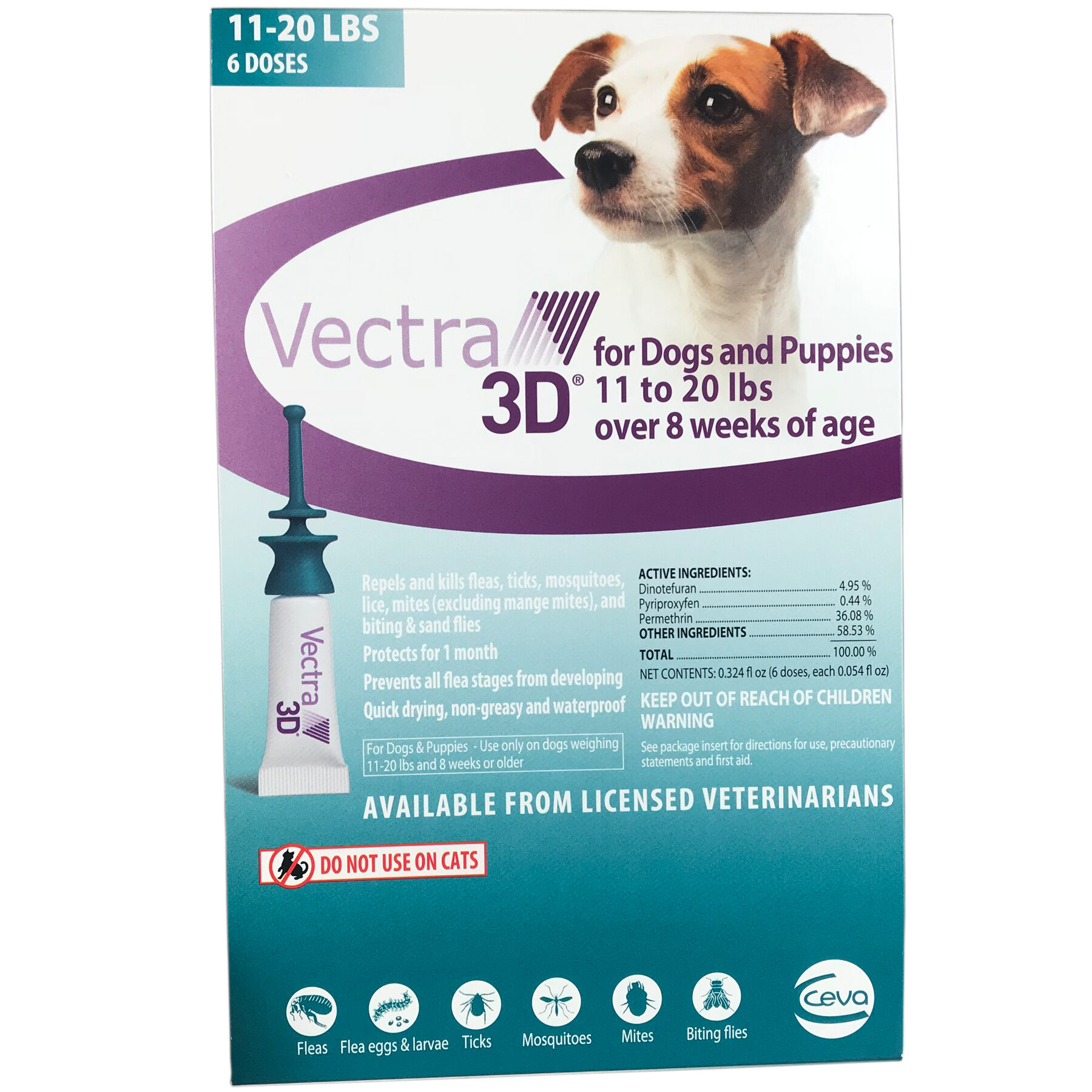 Vectra 3d for hotsell dogs 56 95 lbs