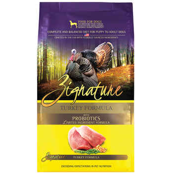 Zignature Turkey Limited Ingredient Formula With Probiotics Dry Dog Food 12.5 lb product detail number 1.0