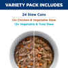 Hill's Prescription Diet k/d Kidney Care Chicken and Vegetable Stew Variety Pack Wet Cat Food - 2.9 oz Cans - Case of 24