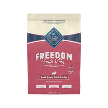 Blue Buffalo Freedom Small Breed Grain-Free Chicken Recipe Adult Dry Dog Food 11 lb Bag product detail number 1.0
