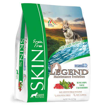 Forza10 Nutraceutic Legend Skin Wild Caught Anchovy Grain Free Dry Dog Food 5 lb Bag product detail number 1.0