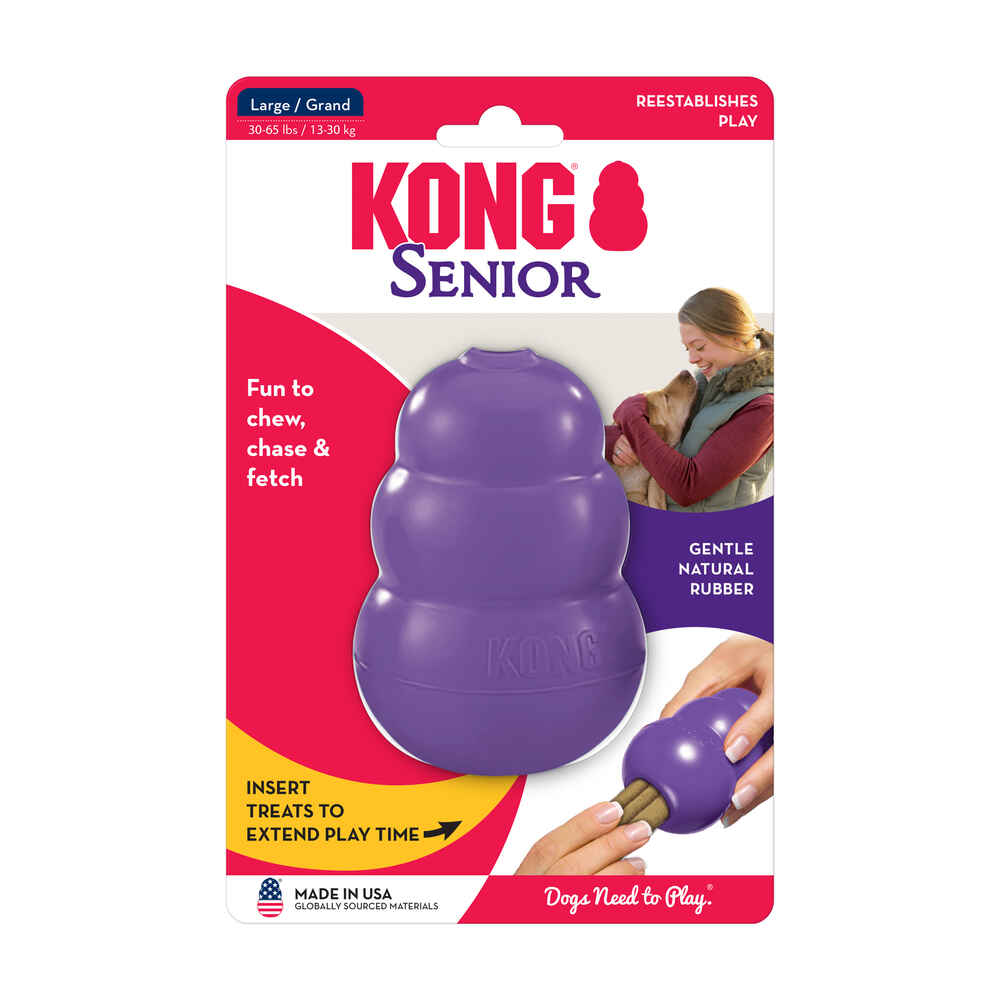 KONG Senior Dog Toy, Small 