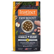 Instinct Raw Boost Grain-Free Real Chicken Recipe High Protein Freeze-Dried Raw Dry Dog Food-product-tile