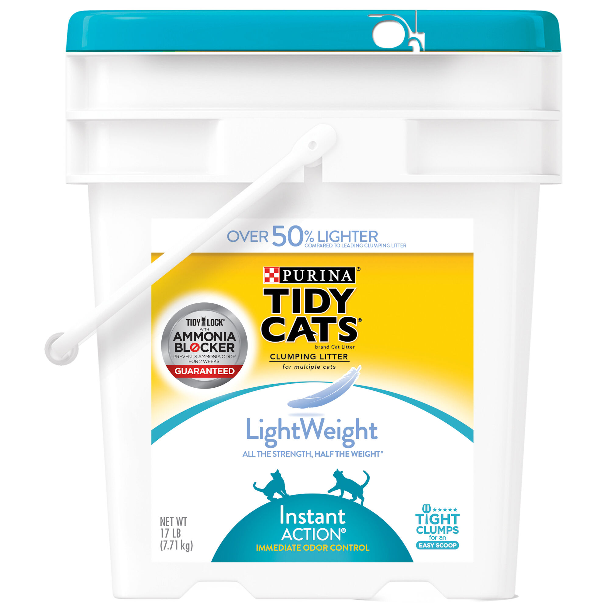 Tidy cats instant clearance action clumping litter