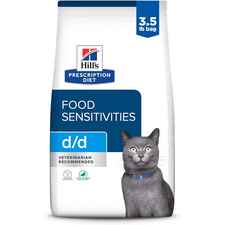 Hill's Prescription Diet d/d Food Sensitivities Duck & Green Pea Formula Dry Cat Food-product-tile