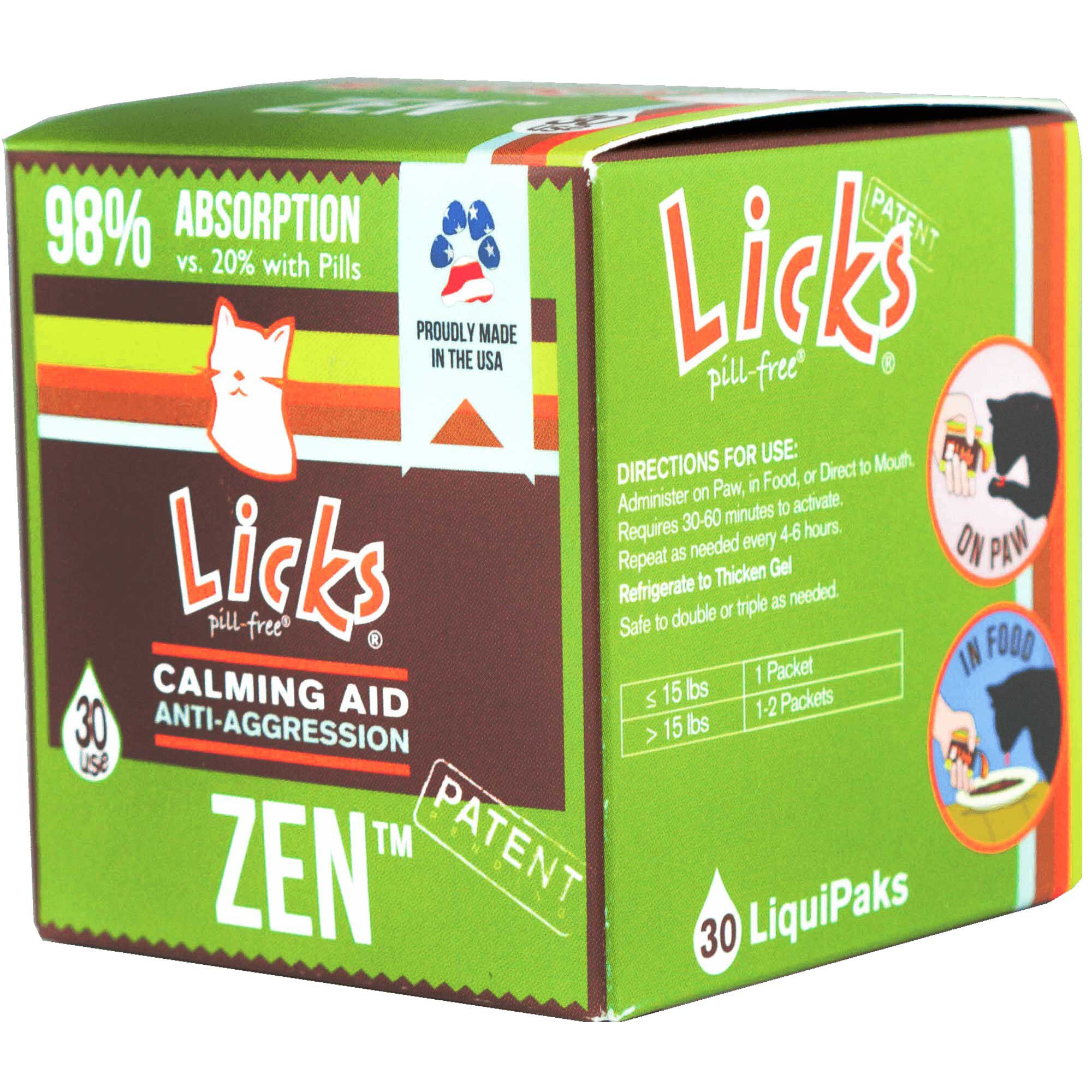 Zen licks calming aid for best sale cats review