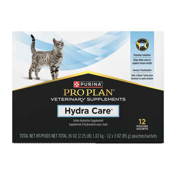 Purina Pro Plan Veterinary Supplements Hydra Care Cat Supplement - 3 oz. Pouches - Case of 12 product detail number 1.0