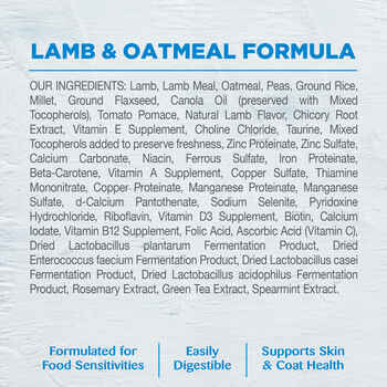Wellness Limited Ingredient Diet Lamb & Oatmeal for Dogs 26lb