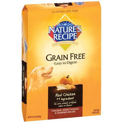 nature's recipe grain free large breed