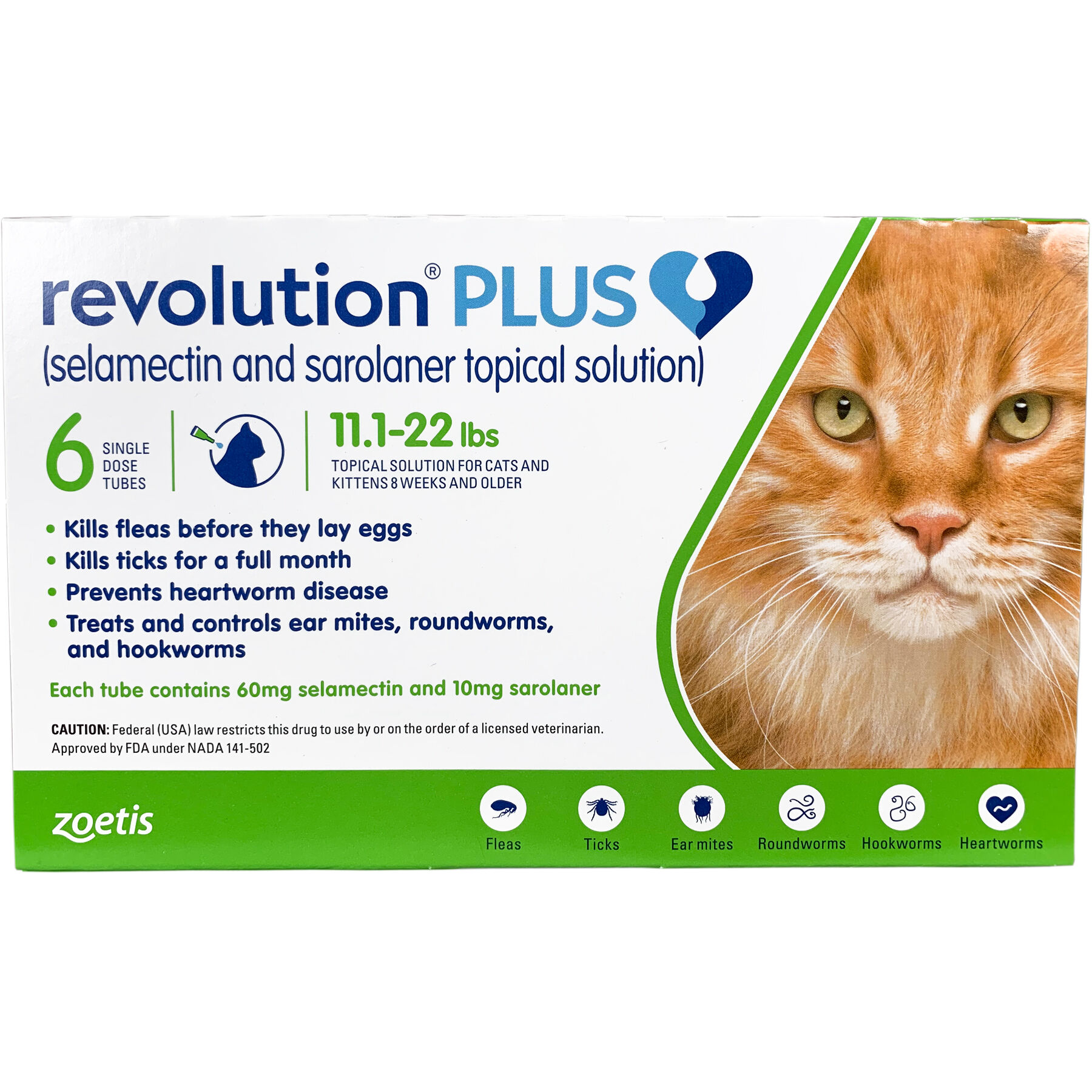 revolution plus green for cats