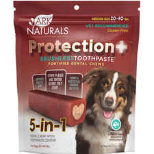 Ark Naturals Protection+ Brushless Toothpaste Fortified Dental Chews Medium, 20-40lbs-product-tile