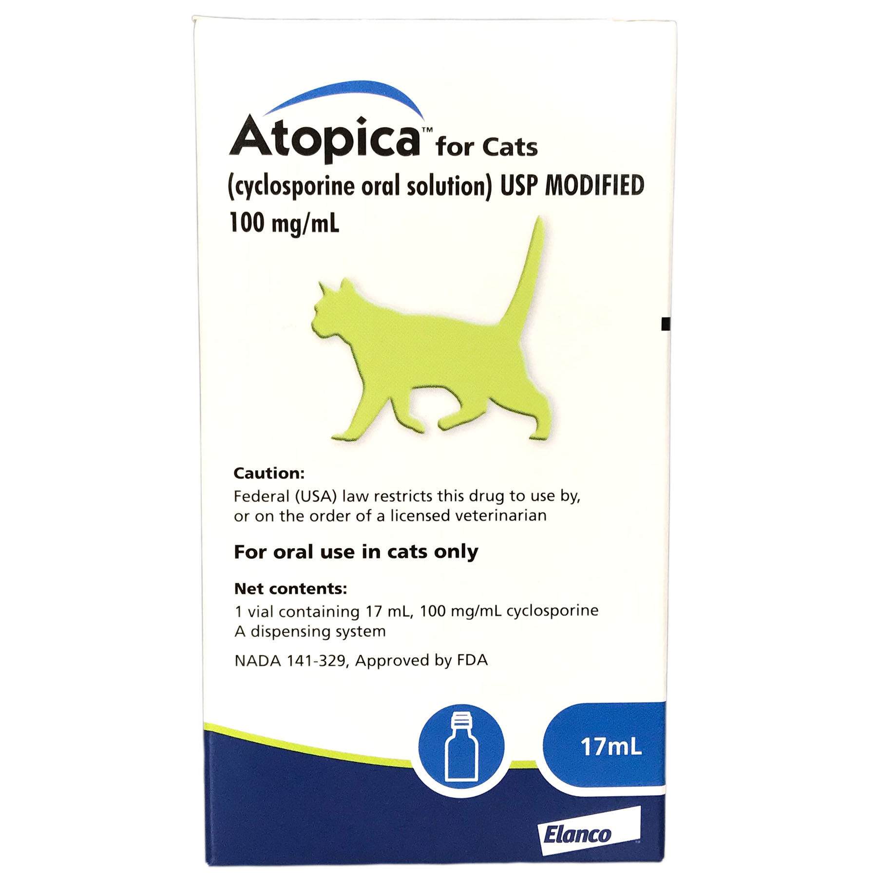 Atopica for cats dosage hot sale chart