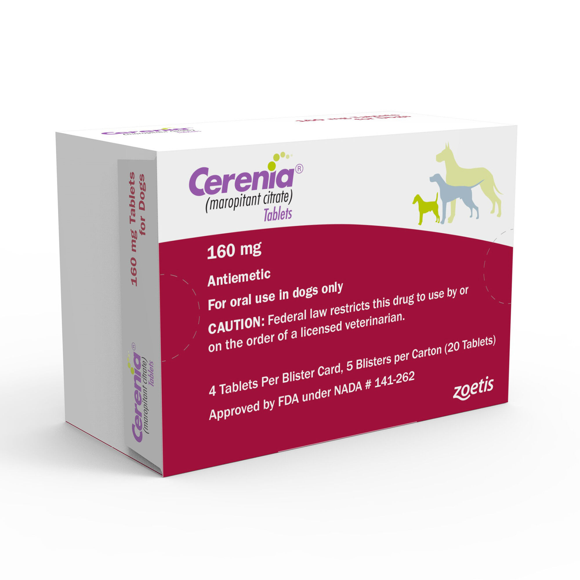 Antiemetic clearance for dogs