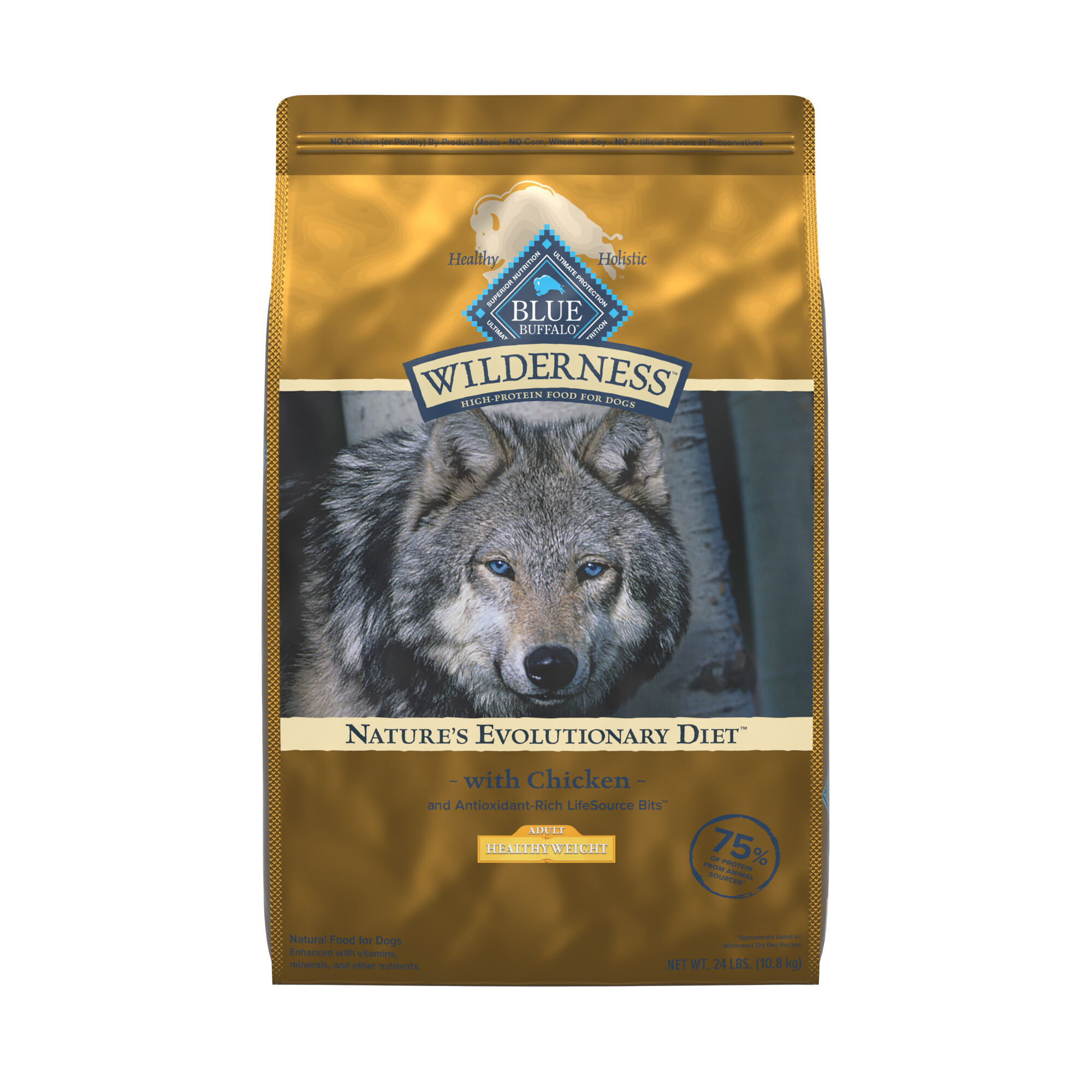 Blue wilderness puppy food 24 lb sale