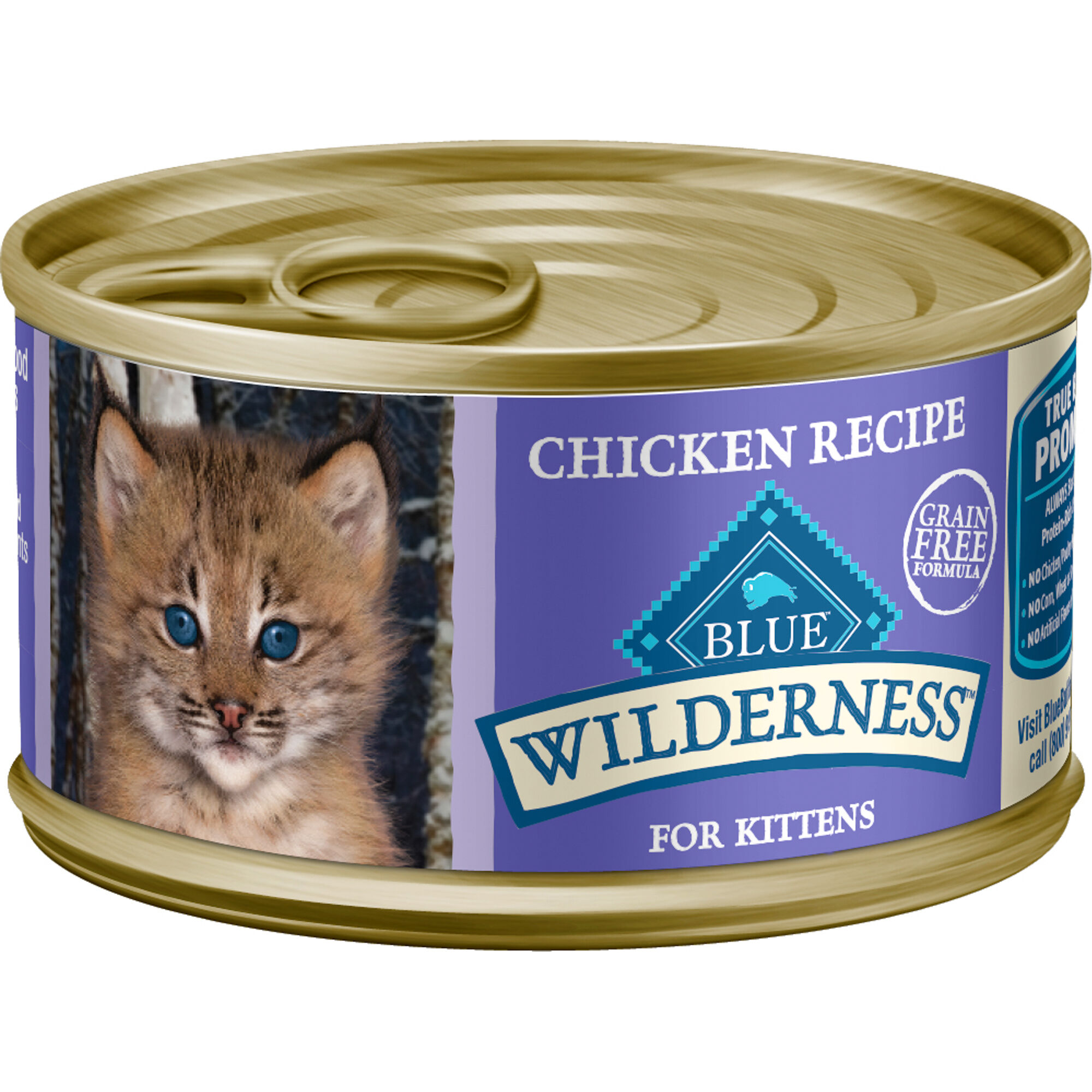 large cans of kitten food