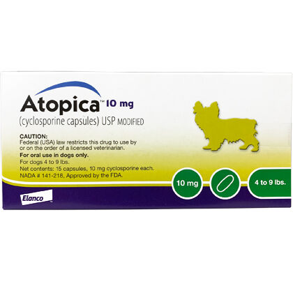 Atopica (Cyclosporine) for Dogs | Pet 