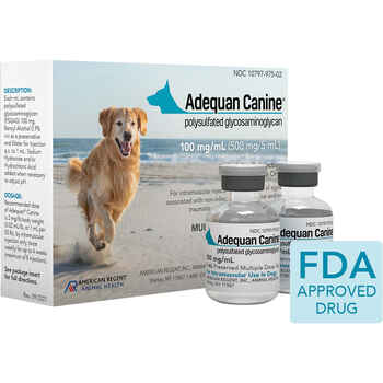 Adequan for Dogs 100 mg/ml 2 x 5 ml Vials