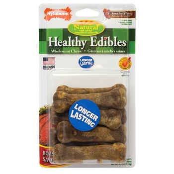 Healthy Edibles Longer Lasting Beef Treats Petite 8 count product detail number 1.0
