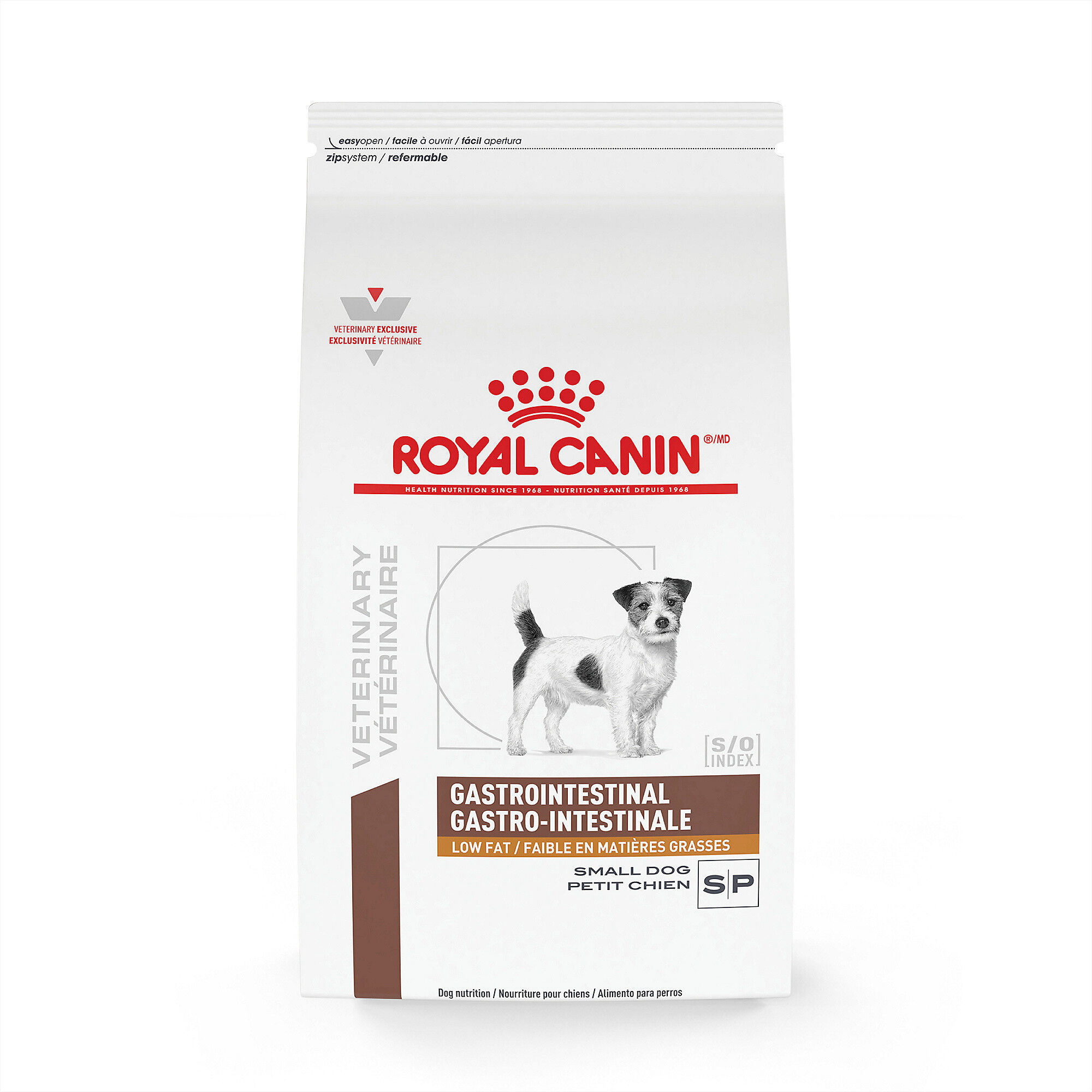 Royal Canin Veterinary Diet Canine Gastrointestinal Low Fat Small Breed Dry Dog Food 3.3 lb Bag