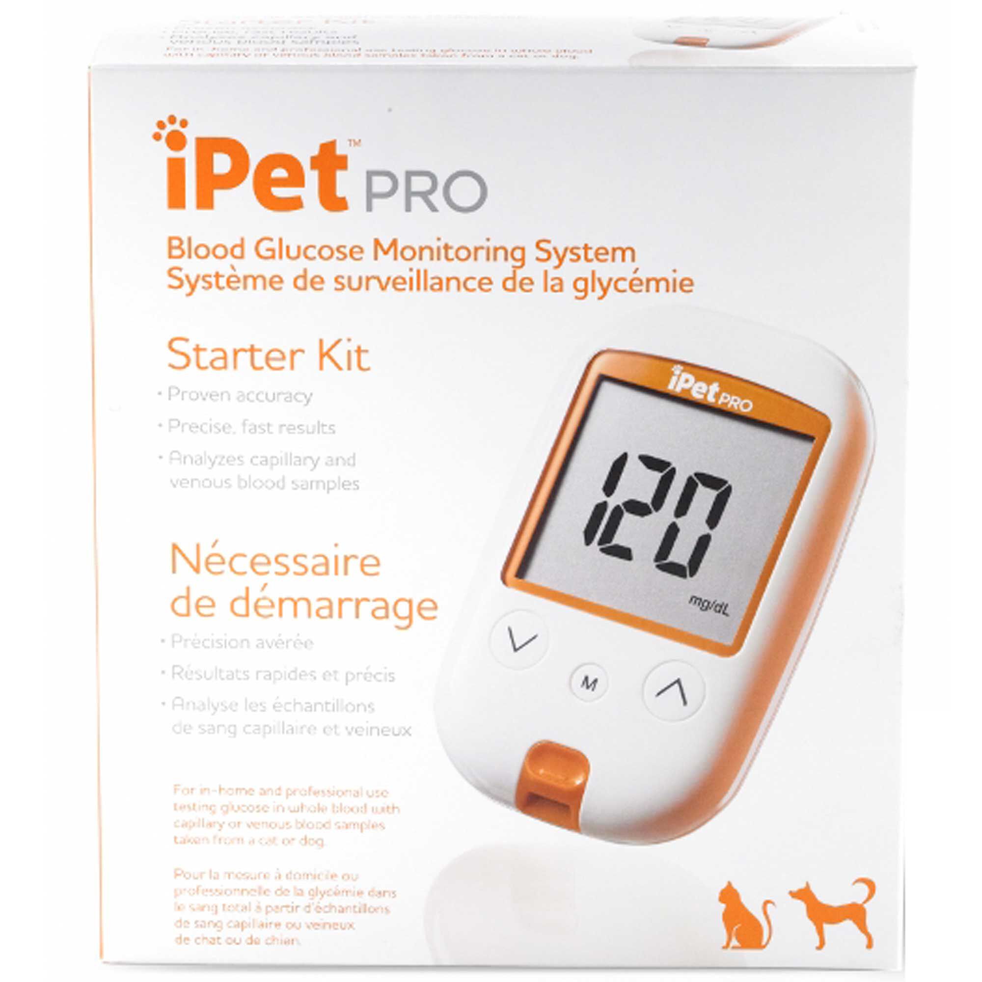 ipet pro blood glucose monitoring system