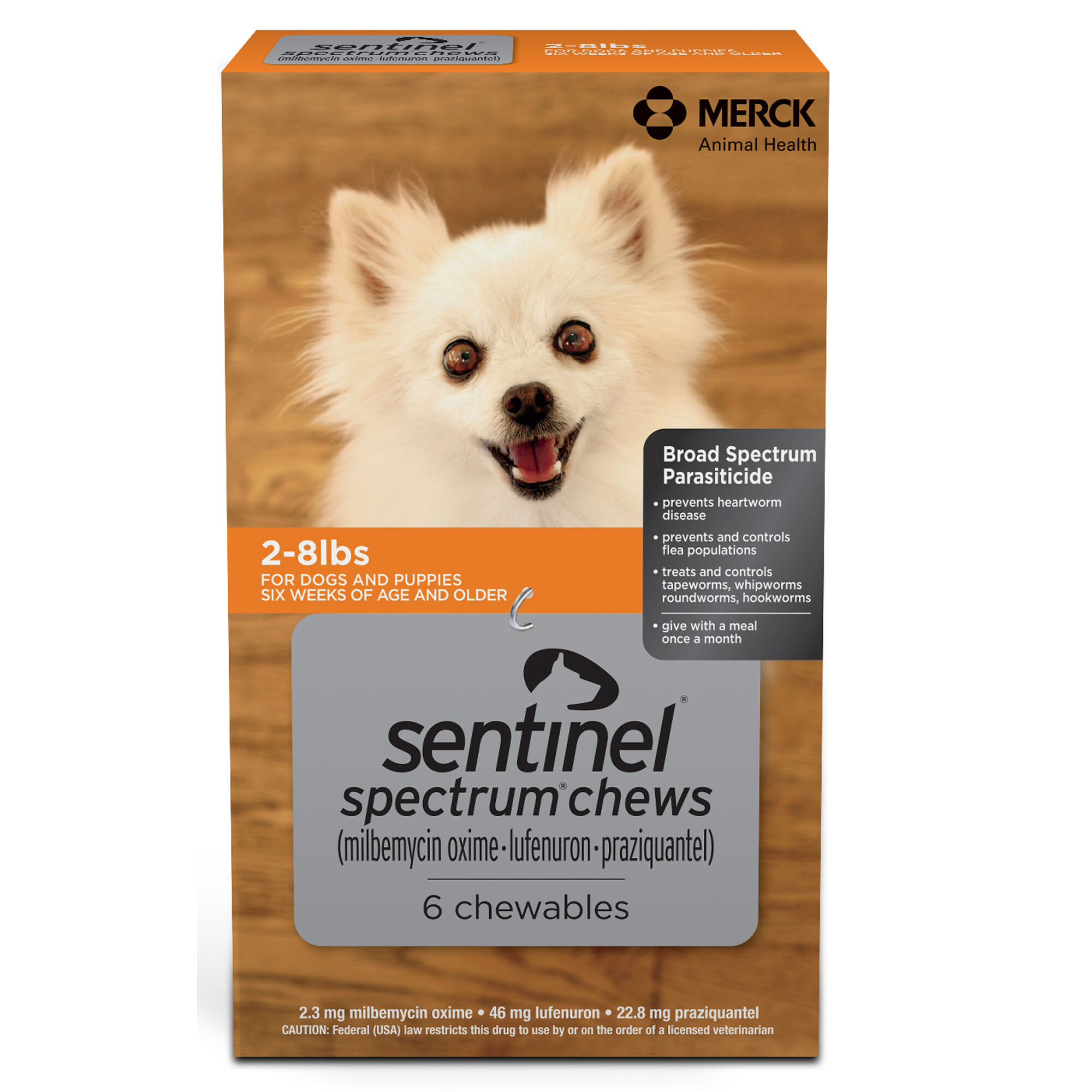 Sentinel Spectrum 6pk 2 8 lbs 1800PetMeds