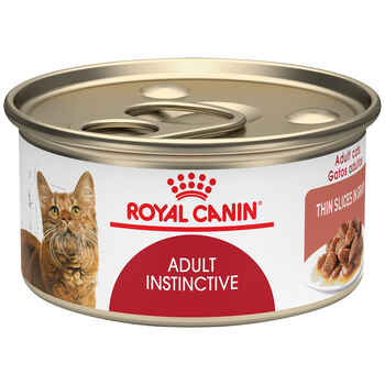 Royal Canin Feline Health Nutrition Instinctive Thin Slices In Gravy Adult Wet Cat Food - 3 oz Cans - Case of 24 product detail number 1.0
