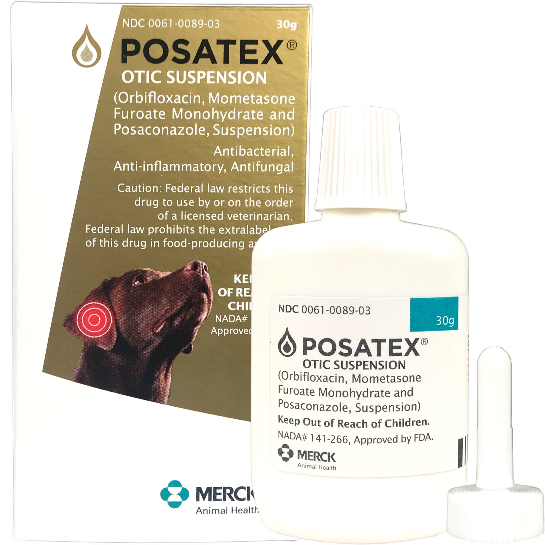 Posatex store otic solution