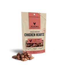Vital Essentials Freeze Dried Vital Treats Grain Free Chicken Hearts Dog Treats 1.9 oz-product-tile