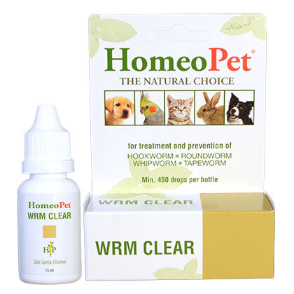 HomeoPet Wrm Clear 15 ml 1800PetMeds