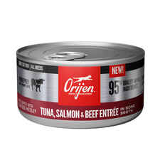 ORIJEN Tuna, Salmon + Beef Entrée in Bone Broth Wet Cat Food-product-tile