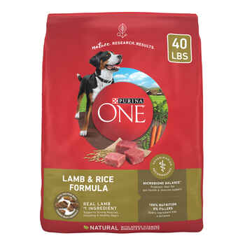 Purina ONE Natural SmartBlend Lamb & Rice Dry Dog Food 40 lb Bag product detail number 1.0