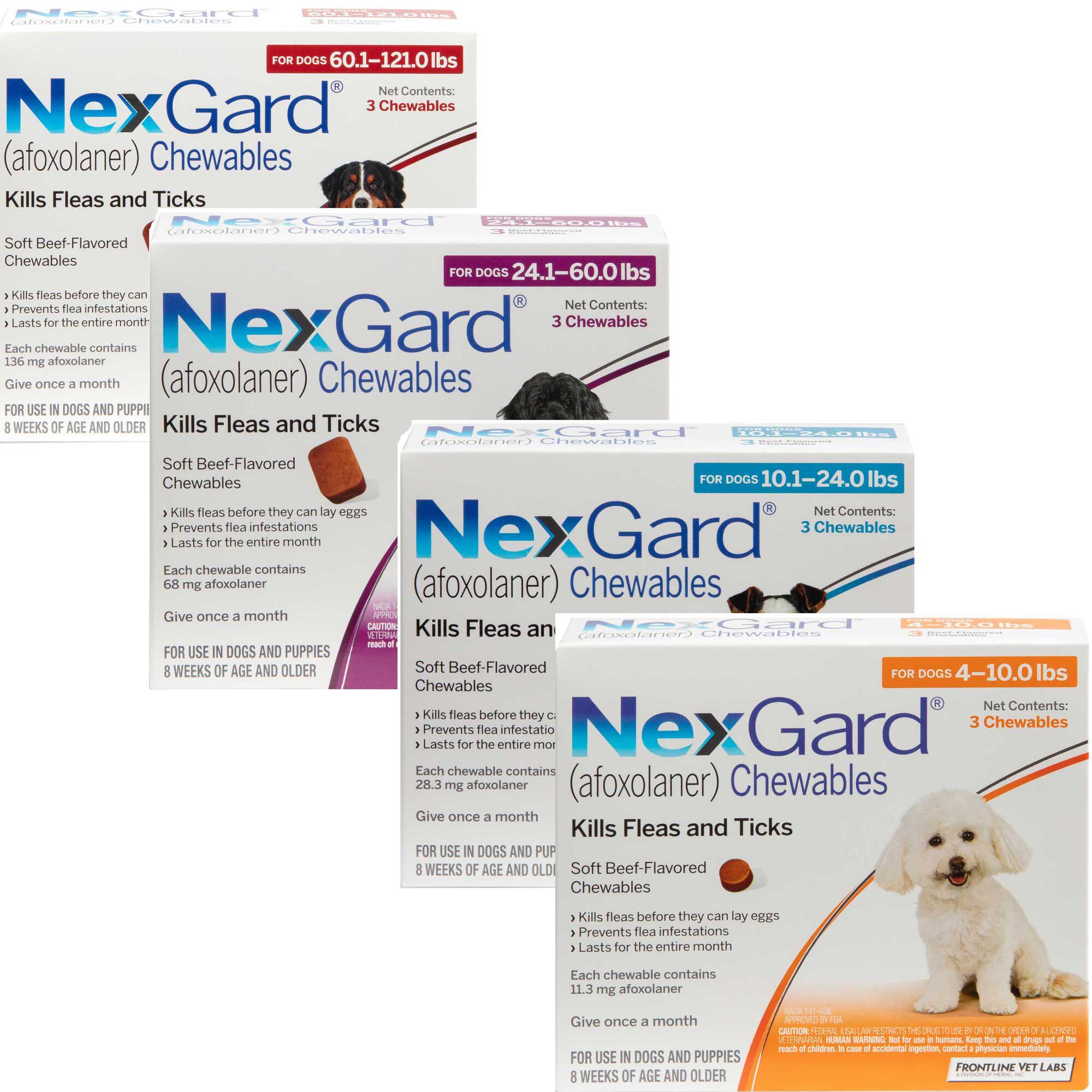 nexgard 3 month supply