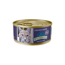 Blue Buffalo BLUE Wilderness Chicken Recipe Adult Wet Cat Food 5.5 oz Can - Case of 24-product-tile