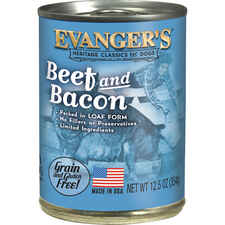 Evangers Classic Beef with Bacon Canned Dog Food-product-tile