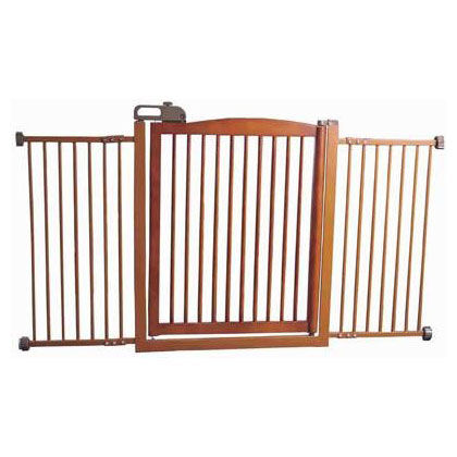 One touch outlet pet gate