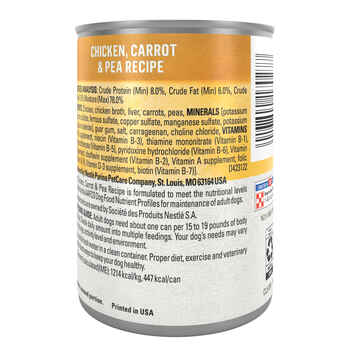 Purina Beyond Chicken, Carrot & Pea Recipe Ground Entree Wet Dog Food 13 oz Can - Case of 12