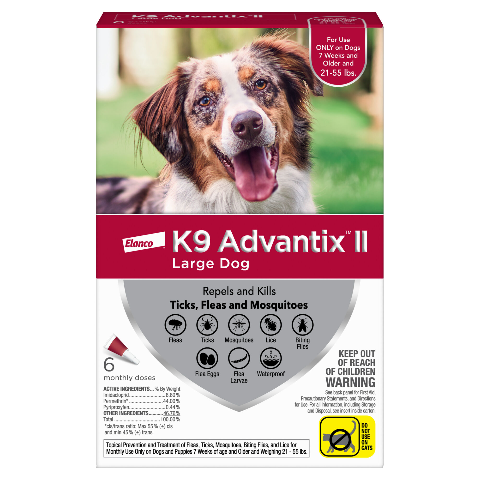 Fluralaner k9 2025 advantix ii