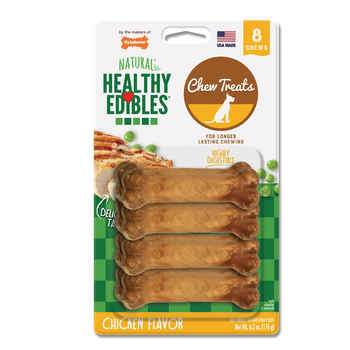 Healthy Edibles Longer Lasting Chicken Treats Petite 8 count product detail number 1.0