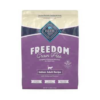 Blue Buffalo BLUE Freedom Adult Grain-Free Indoor Chicken Recipe Dry Cat Food 11 lb Bag product detail number 1.0