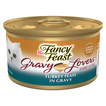 Fancy Feast Gravy Lovers Turkey Feast Wet Cat Food 3 oz. Can - Case of 24 product detail number 1.0