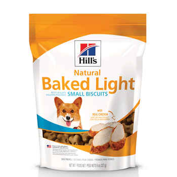 Hill's Natural Baked Light Biscuits with Real Chicken Small Dog Treats -  8 oz Bag product detail number 1.0
