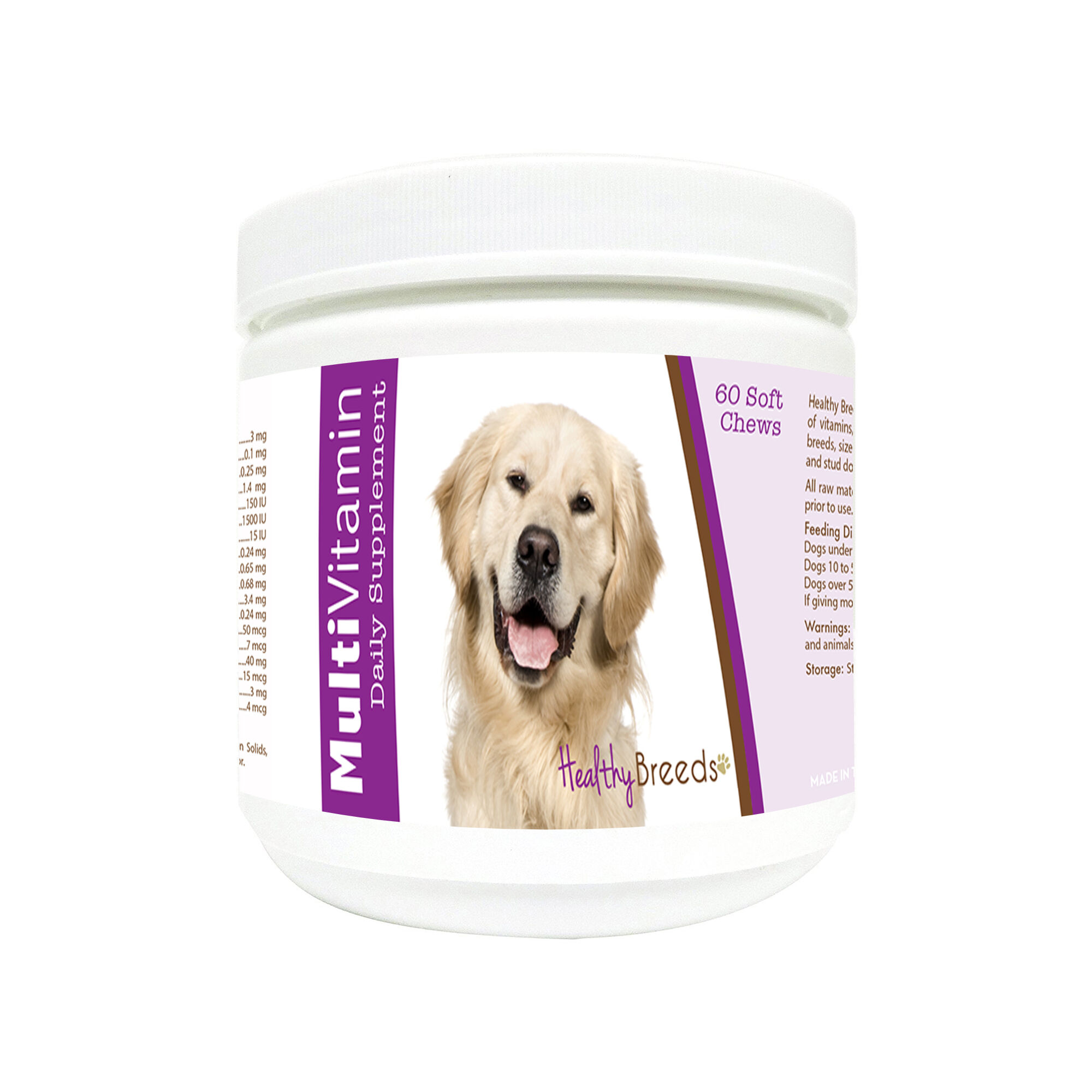 Golden retriever outlet vitamins