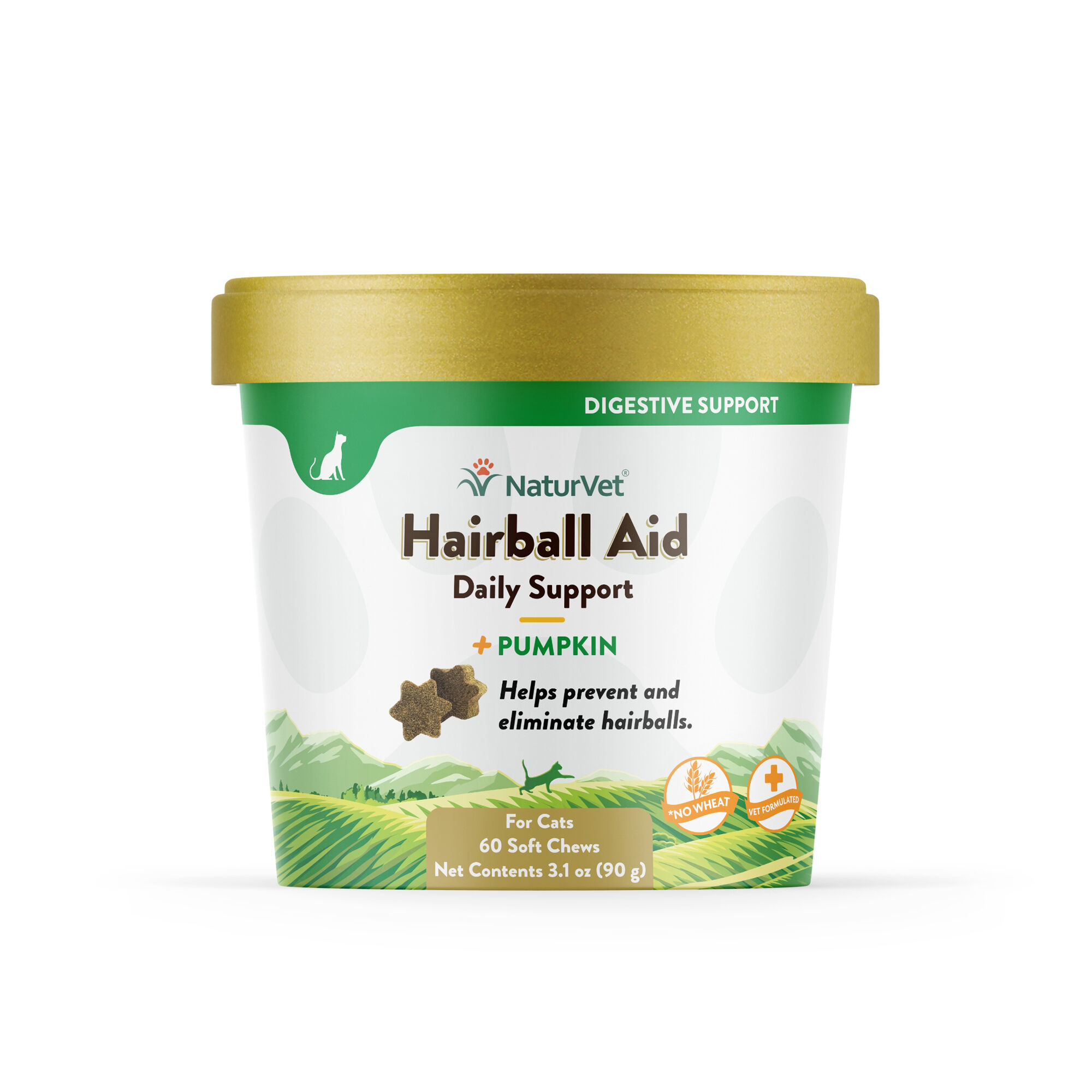 naturvet hairball aid plus pumpkin