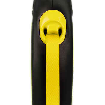 Flexi New Neon Reflective Retractable Dog Leash - Medium - 16 ft - Yellow