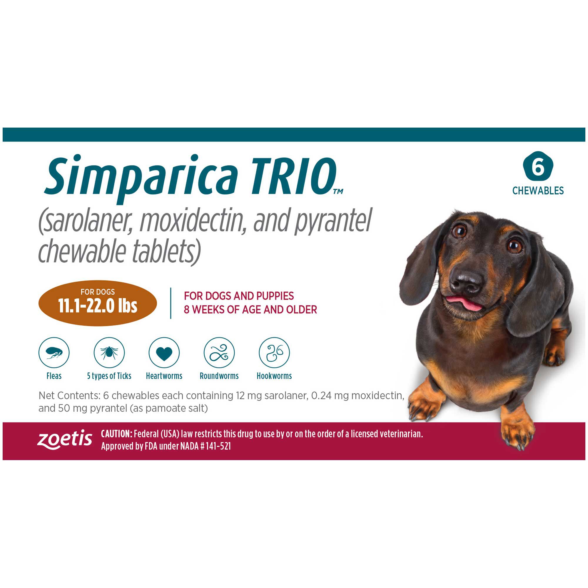 simparica trio food allergy