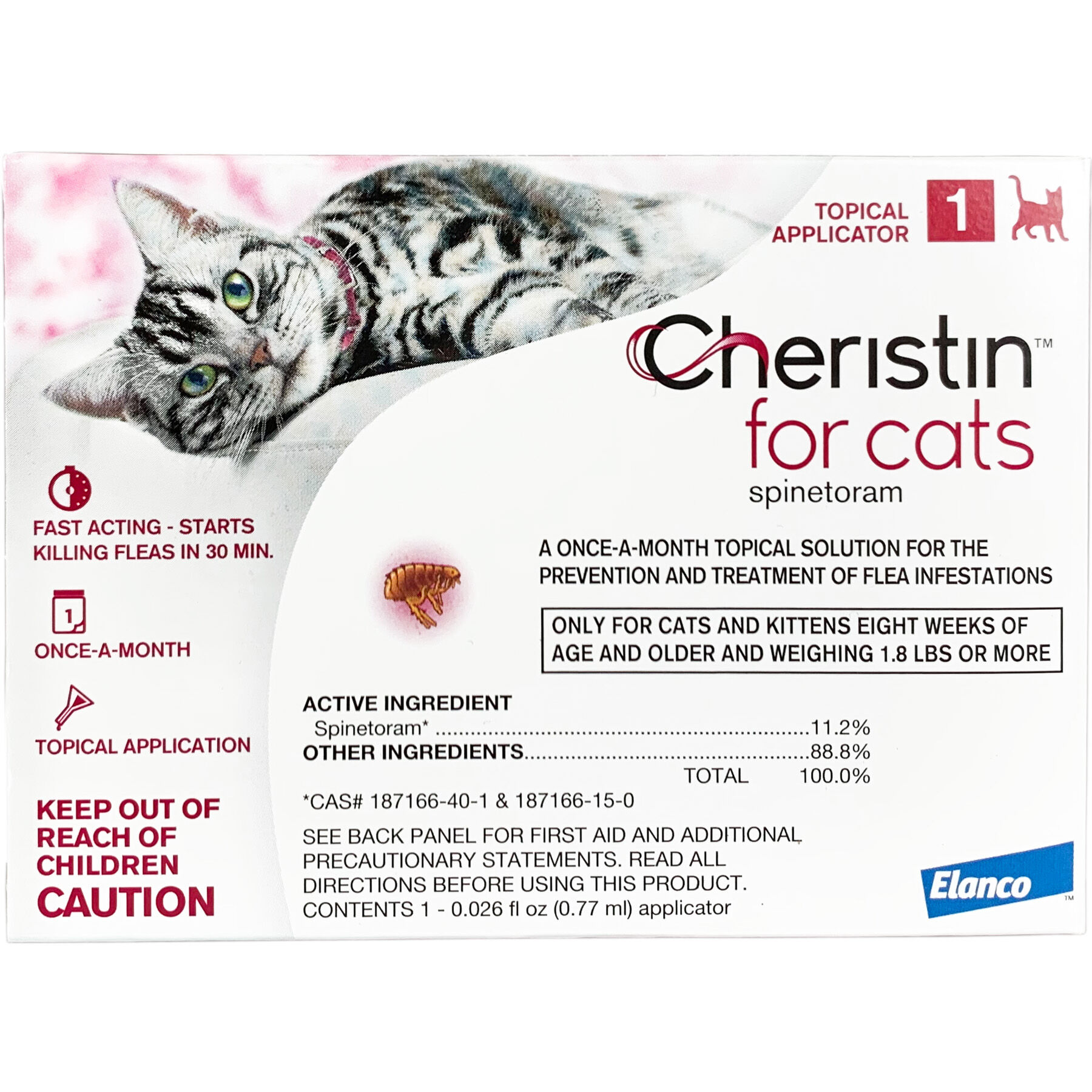 cheristin flea medicine for cats