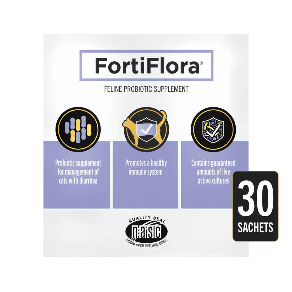  Purina Diet FortiFlora Supplement For Dogs 30/pk Pack of 6 :  Pet Care Products : Pet Supplies