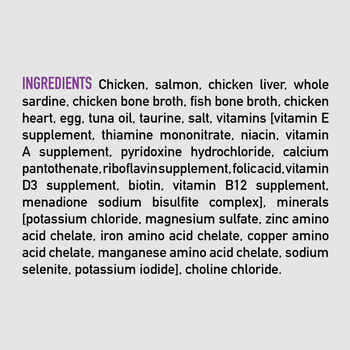 ORIJEN Chicken + Salmon Entrée in Bone Broth Wet Kitten Food 3 oz Can - Case of 24