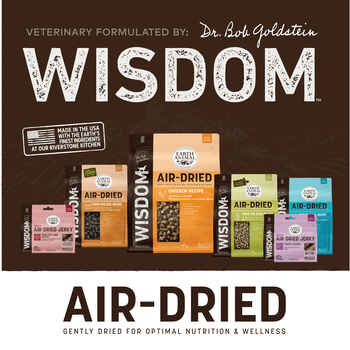 Earth Animal Wisdom Air Dried From the Land Recipe Premium Natural Dog Food 2 lb Bag